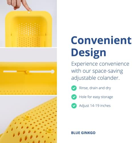 Heavy-Duty Over the Sink Colander