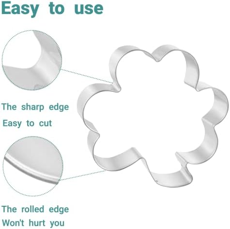 Sturdy shamrock cookie cutters for Irish fun