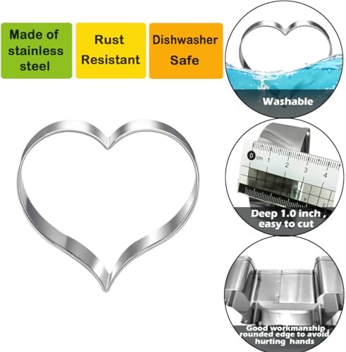 LUBTOSMN Dinosaur Cookie Cutter Set