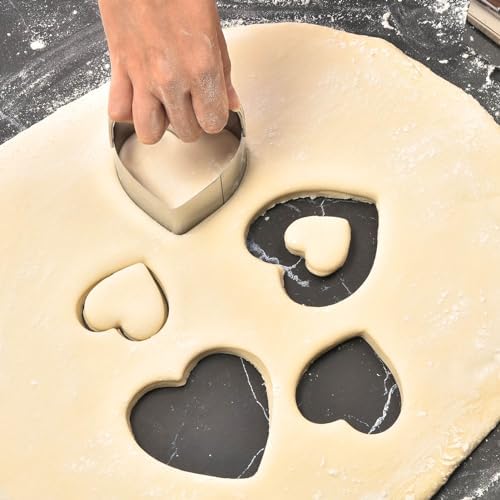 HULISEN Heart Cookie Cutter Set Too Cute and Durability Great Professional Baking Tools