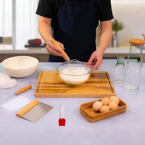 Sourdough Proofing Baskets Set of 2 - Perfect for Baking
