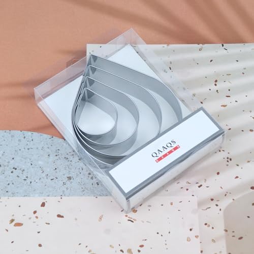 Teardrop Raindrop Cookie Cutter Set