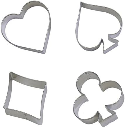 Stainless Steel Poker Cookie Cutters