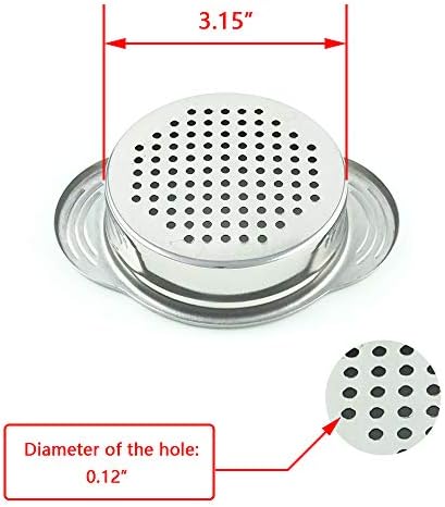 Can Strainer - Tuna Strainer - Food Grade 304 Stainless Steel 188