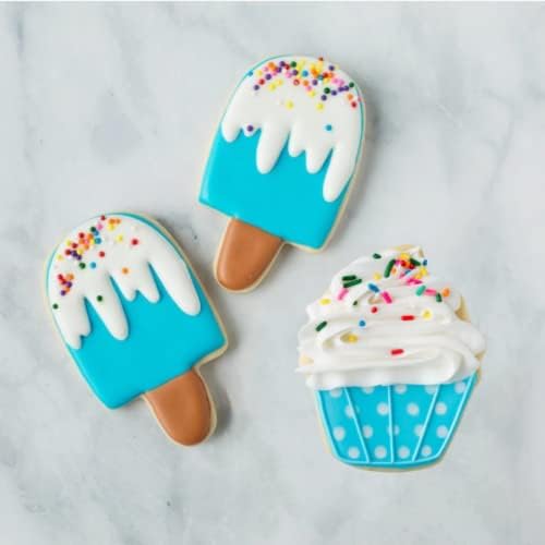 Summer-Fashioned Stainless Steel Cookie Cutters 3-4 Set