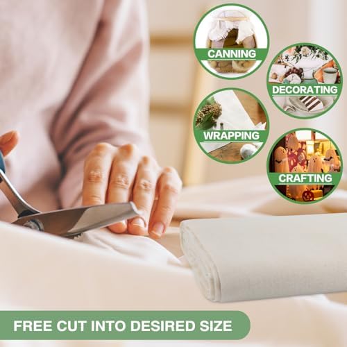 Olicity Cheese Cloth 45 Sq Ft Reusable Muslin Cloth for Straining Cooking