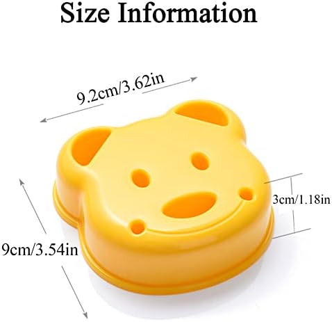 HAGBOU 5-Piece Sandwich Cutters for Kids
