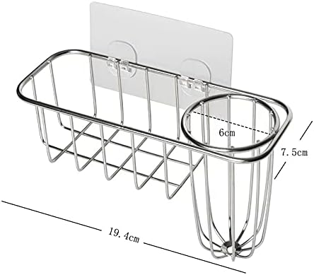 LLYLIKE Hanging Kitchen Strainer Sponge Organizer for Drain Sink