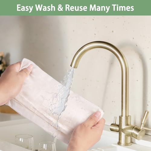 Olicity Cheese Cloth 45 Sq Ft Reusable Muslin Cloth for Straining Cooking