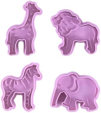 4-Piece Animal Shape Cutters