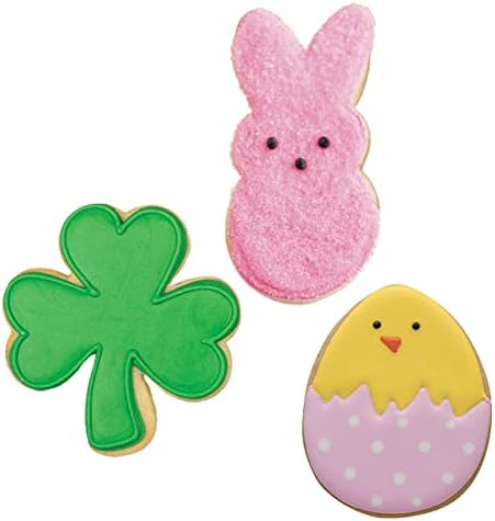 Spring Creations Ann Clark Cookie Cutters St Patricks Easter Set of 3
