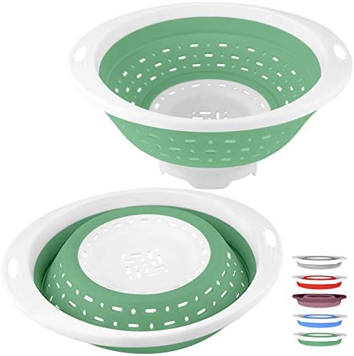 QiMH Collapsible Kitchen Colander BPA-Free