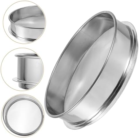 No Dawson 2 Pcs Stainless Steel Herbal Extractor Sifter Stackable Kitchen Tool