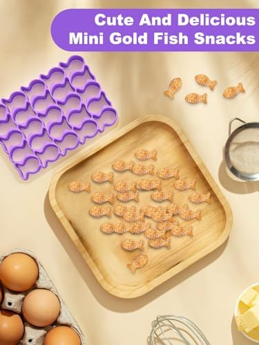 Golden Fish Shaped Cookie Cutter