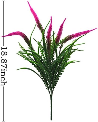 Bird Fiy Artificial Plants Flowers Fake Outdoor UV Resistant 4Pcs