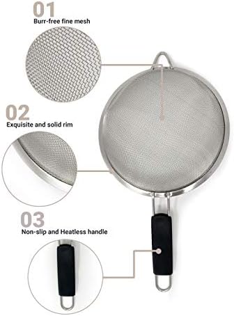 Fine Mesh Strainer Set of 3