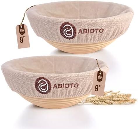Perfect Loaf Rise withABIOTOSourdough Proofing Basket - Set of 2