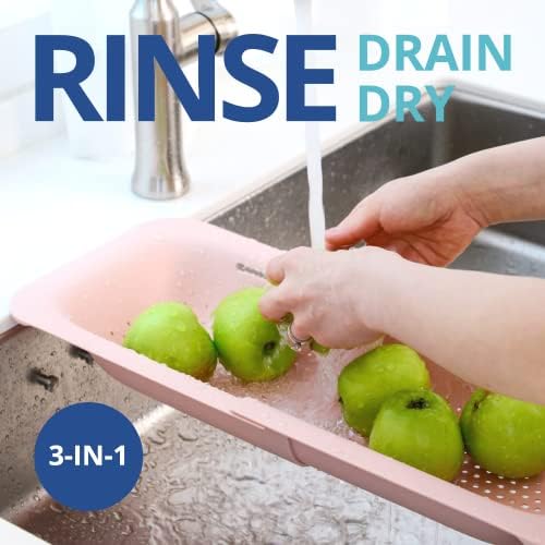 BPC Over-the-Sink Colander BPA-free Expandable