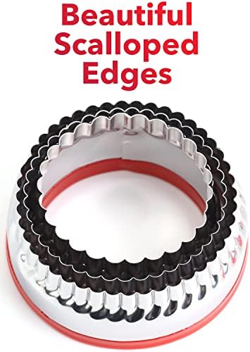 3-Piece Round Cookie Cutters Set