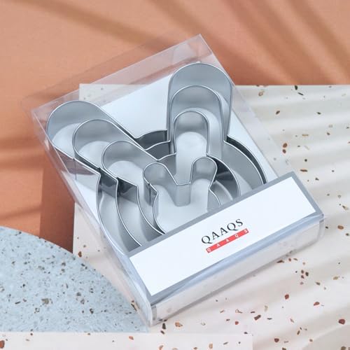 Sturdy bunny cookie cutter set for bakers Multi-functional cookie cutter set