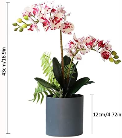 Elegant Faux Orchids for Home Office Decor