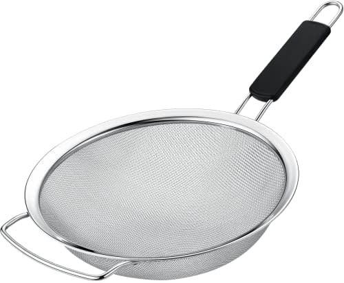9 Fine Mesh Strainer with Handle