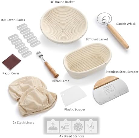 Experience bountiful bread-making with Saint Germain Bakerys premium banneton basket