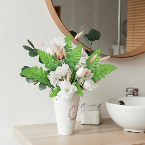 48PCS Fake Fern Leaves Set for Home Decor