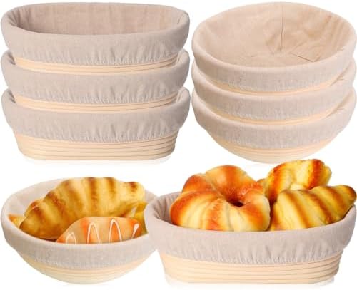 Bread Baking Kit with 10-inch and 9-inch Proofing Baskets