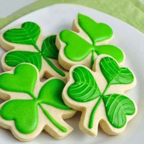 St Patricks Day Shamrock Cookie Cutters Set of 3