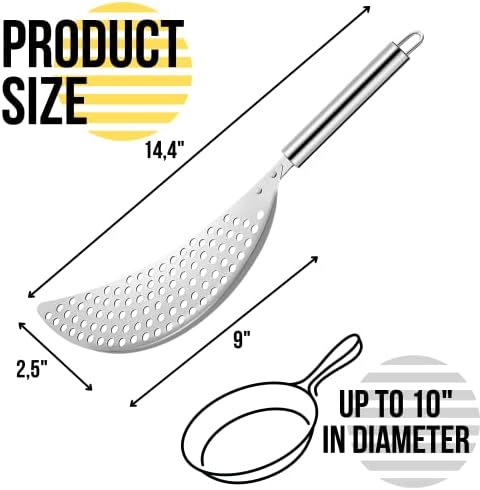 Honeycomb Mesh Spaghetti Drainer Heavy Duty Kitchen Tool for Pasta and Vegetables