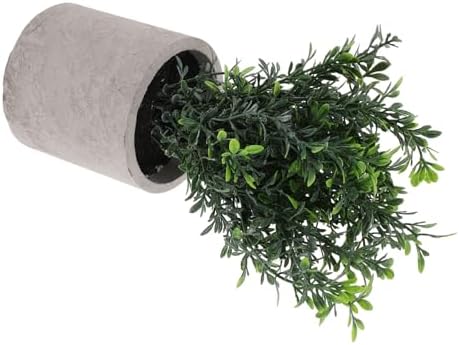 Zerodeko Faux Green Plant Office Decor Fake Potted Plant