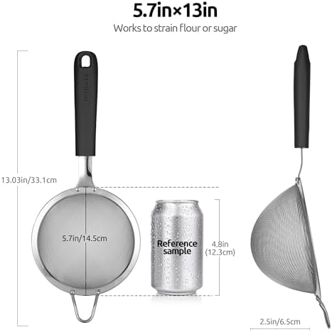 U-Taste 55-Inch 188 Stainless Steel Mesh Strainer