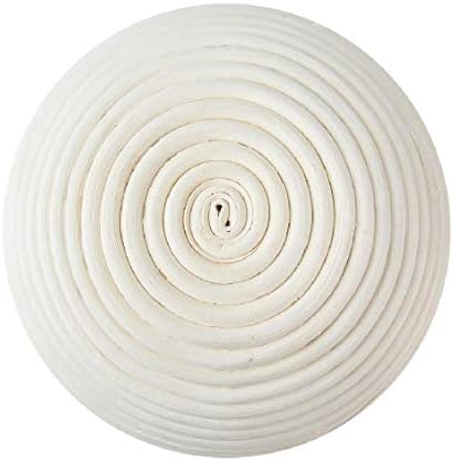 Set of 2 Round 98 inch Banneton Proofing Basket with Liner SUGUS HOUSE