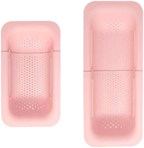 Paris Hilton Pink Expandable Colander with BPA-Free Handle