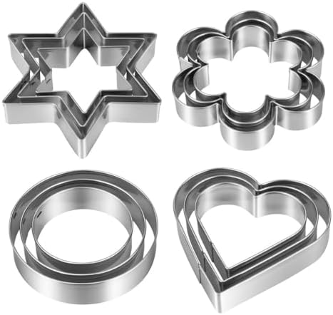 Bring Joy to Baking with 12 Unique Metal Cookie Cutters