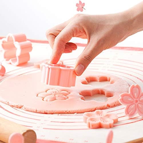 Cherry Blossom Cookies 4-Shape Pastry Cutters