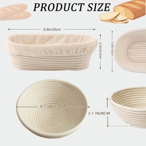 Sourdough Bakers Delight B Anneton Proofing Basket Set Sourdough Baking Made Beautiful