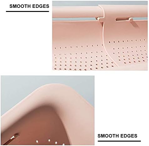 Compact Efficient Kitchen Essential Collapsible Sink Strainer for Fruit Vegetables More