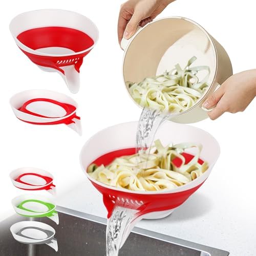 Top Choice Kitchen Essential - 10-in-1 Multifunctional Drain Basket