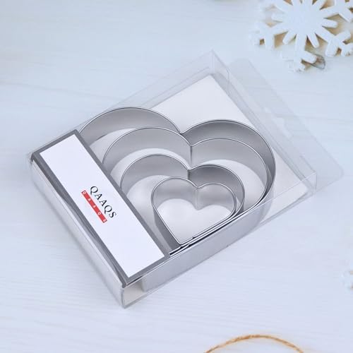 Sturdy Heart Cookie Cutter Set for Every Occasion