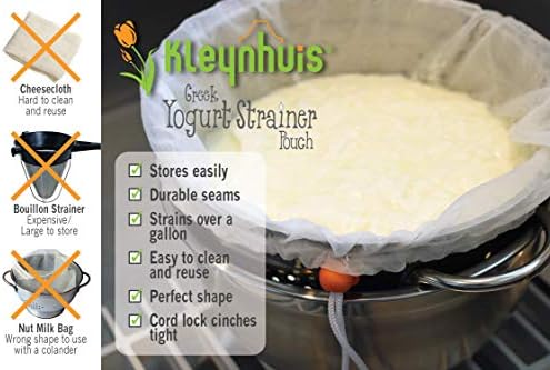 High-Quality Greek Yogurt Strainer Pouch