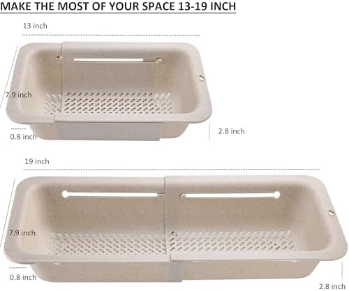 Collapsible Kitchen Collander Strainer
