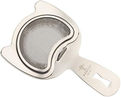 Barfly Fine Mesh Spring Strainer Stainless Steel