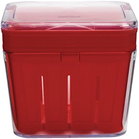 Chefn Bramble Berry Basket Colander 1-Quart Cherry