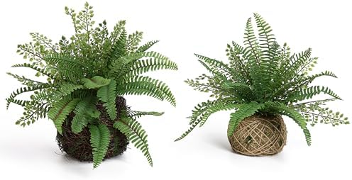 Elegant Fake Boston fern Bush for Indoors Outdoors