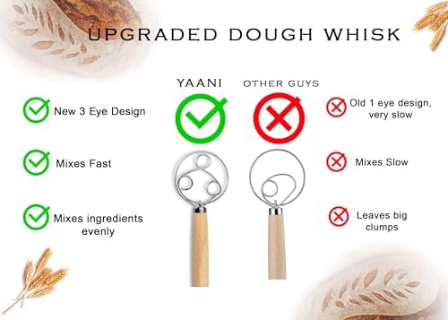 Golden Sourdough Starter Kit from YAANI Make Perfect Bread Every Time