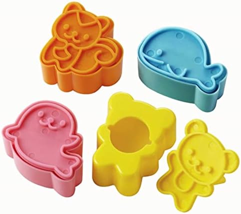 HAGBOU 5-Piece Sandwich Cutters for Kids