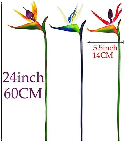 Artificial Bird of Paradise Bouquets Floral Decor 6Pack