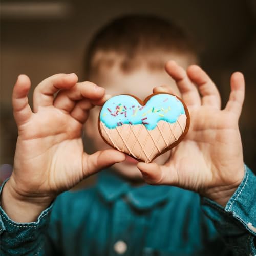 HULISEN Heart Cookie Cutter Set Too Cute and Durability Great Professional Baking Tools